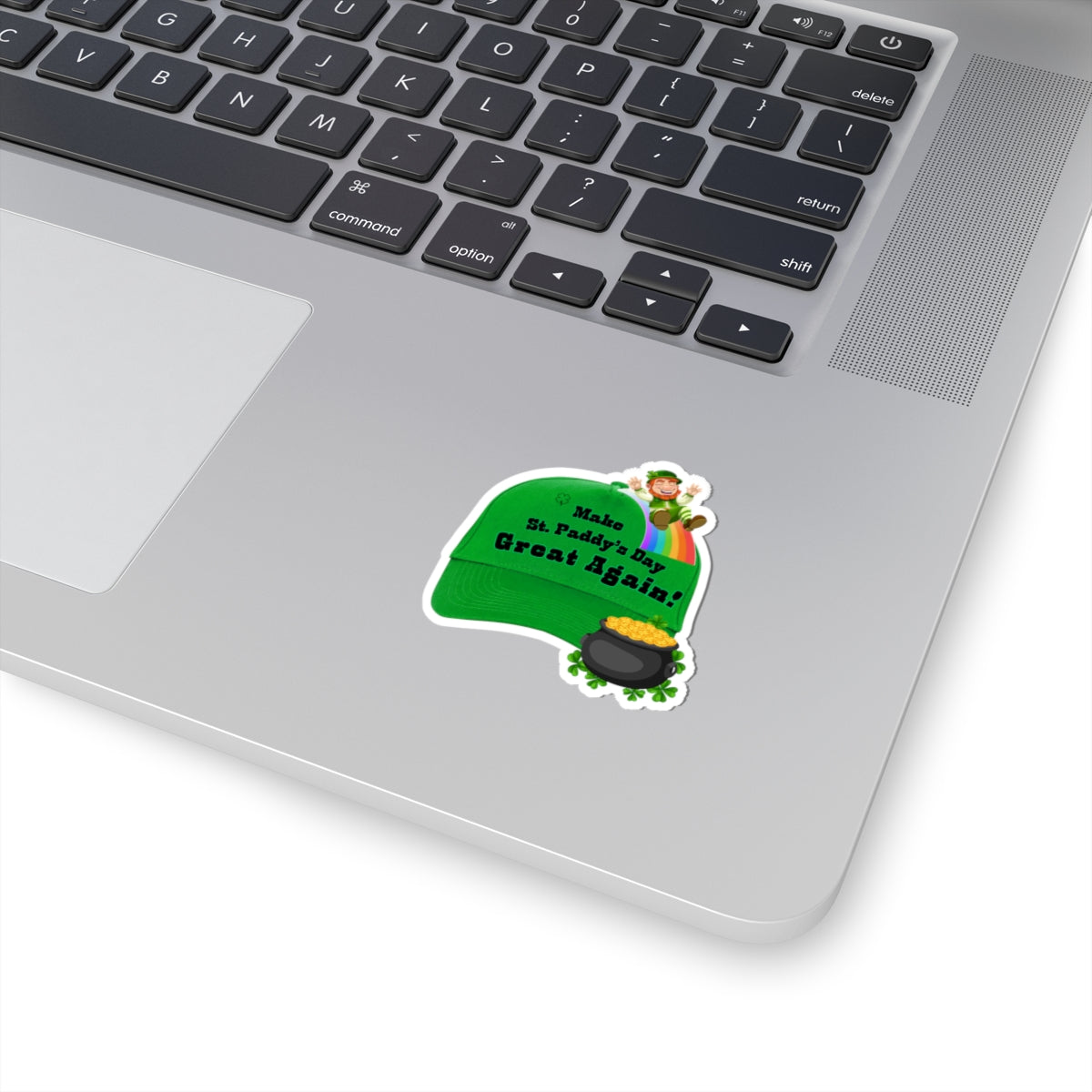 St. Paddy's Day Kiss-Cut Stickers - Make Great Again!