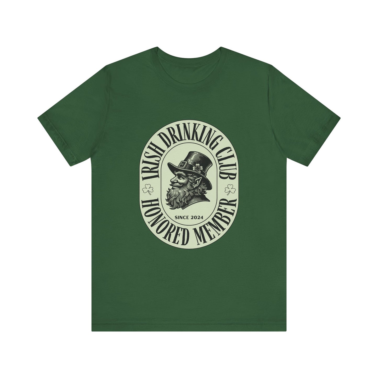 Honored Member Tee - Irish Drinking Club Unisex Short Sleeve T-Shirt